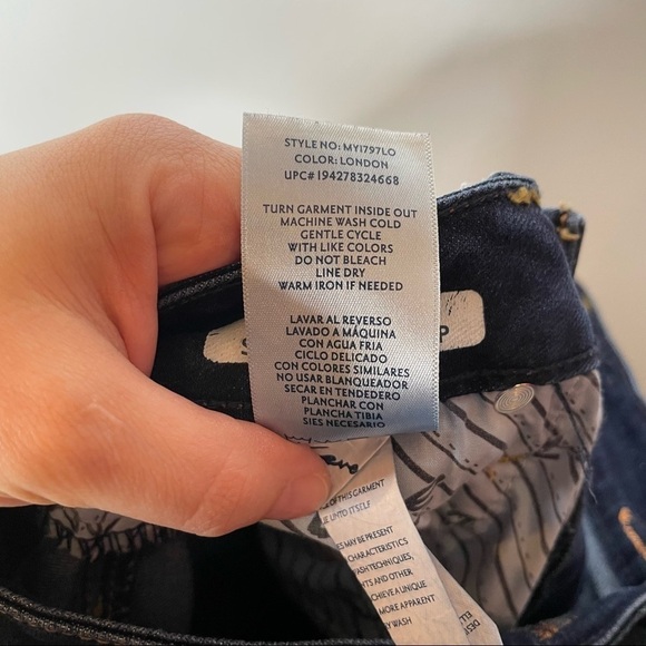 Seven7 Tower Straight Crop Jeans Size 8 - Picture 10 of 11